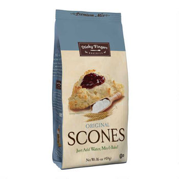 Sticky Fingers Original Scone Mix 16oz (12 servings).