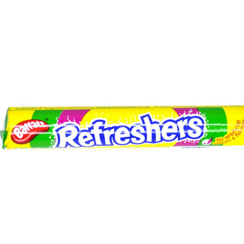 Barratt Refreshers Roll 34g. The Original Refreshers, Fruit flavoured Fizzy Sweets