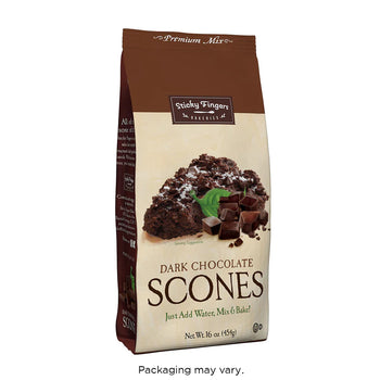 Sticky Fingers Dark Chocolate Premium Scone Mix 16oz