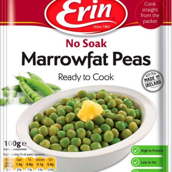 Erin No Soak Marrowfat Peas (ready to cook) 100g/3.5oz