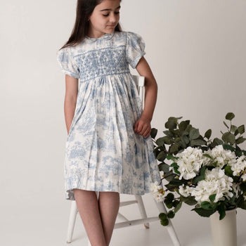 THEODORA smocked dress Size 4Y