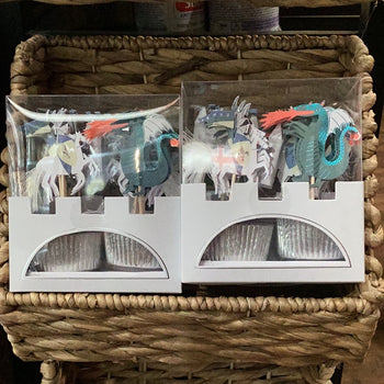 Meri Meri Knight Cupcake Kit