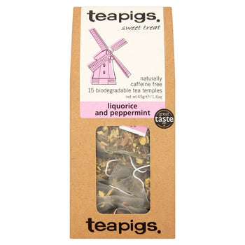 Teapigs Liquorice and Peppermint Tea. 15 Tea Temples