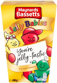 Maynards Bassetts Jelly Babies Carton For Christmas. 350g