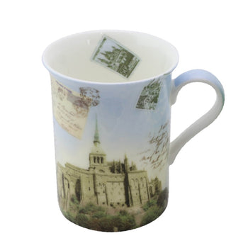 France Mont-Saint-Michel Mug, Set of 4