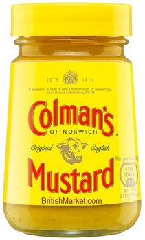 Colman's Mustard Jar. 100g / 3.5oz