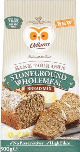 Odlums Stoneground Wholemeal Bread Mix 500g
