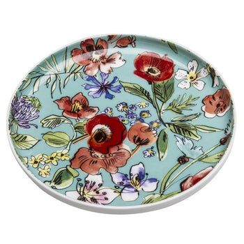 Orange Buzz Dessert Plate, Set of 4