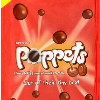 Paynes Poppets Chocolate Toffee 130g Pouch