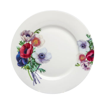 Poppy Day Dessert Plates, Set of 4
