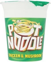 Pot Noodle Chicken & Mushroom. 90g
