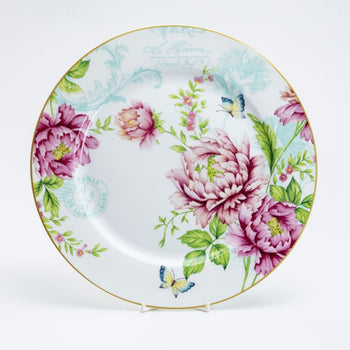Peony Garden Dinner Plates, Set of 4