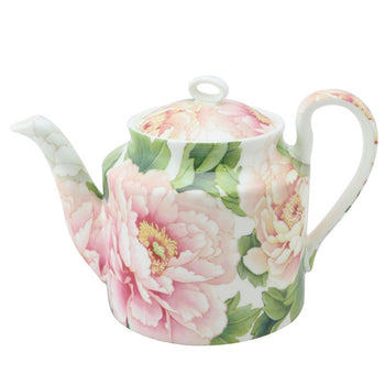 Bone China Empire Peony Tea Pot