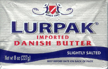 Lurpak Salted Butter - 8oz Ship weight