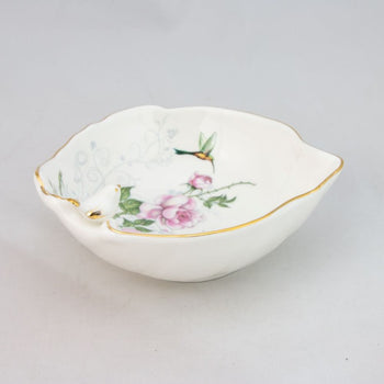 Crafted Gold Songbird Cereal Bowls, Set of 2