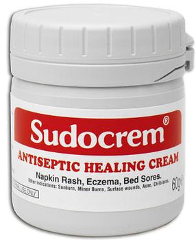 Sudocream Antiseptic Healing Cream 125g. Clinically proven treatment for nappy rash