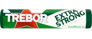 Trebor Extra Strong Mints. 41.3g