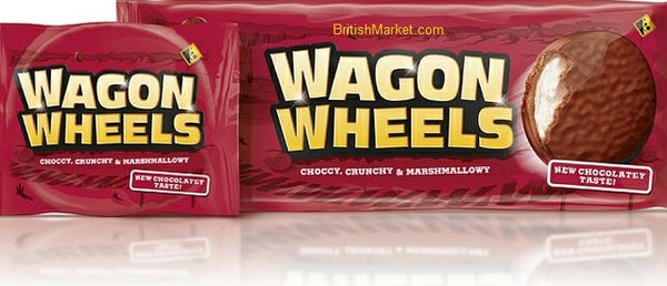 Burton's Wagon Wheels, 6 Pack. 7oz | Goodwoods British Market