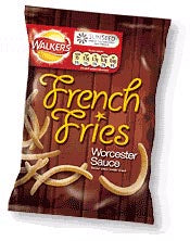 Walkers French Fries Worcester Sauce, 21g.