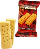 Walkers Pure Butter Shortbread Fingers. 2 Pack