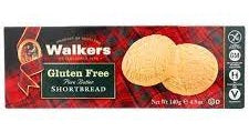 Walkers Gluten Free Pure Butter Shortbread. 140g/4.9oz