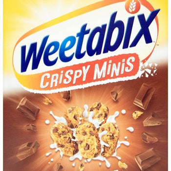 Weetabix Crispy Minis Chocolate Chip 500g. Product of The UK