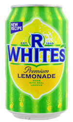R Whites Premium Lemonade. 330ml/11.2oz