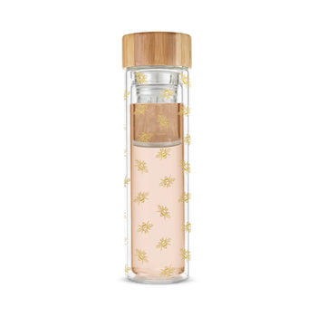 Pinky Up - Blair Bee Glass Infuser Travel Mug